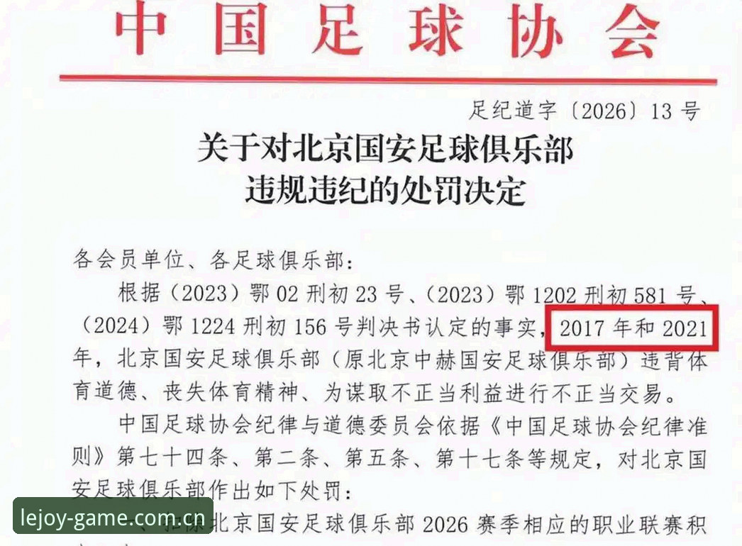 LEJING注册常见问题 中国足坛反腐风暴深度评测:第三批禁足名单揭示行业深层问题